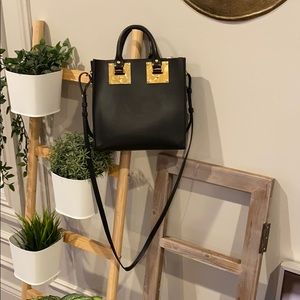 Sophie Hulmie Square Albion Bag- BLACK- very good